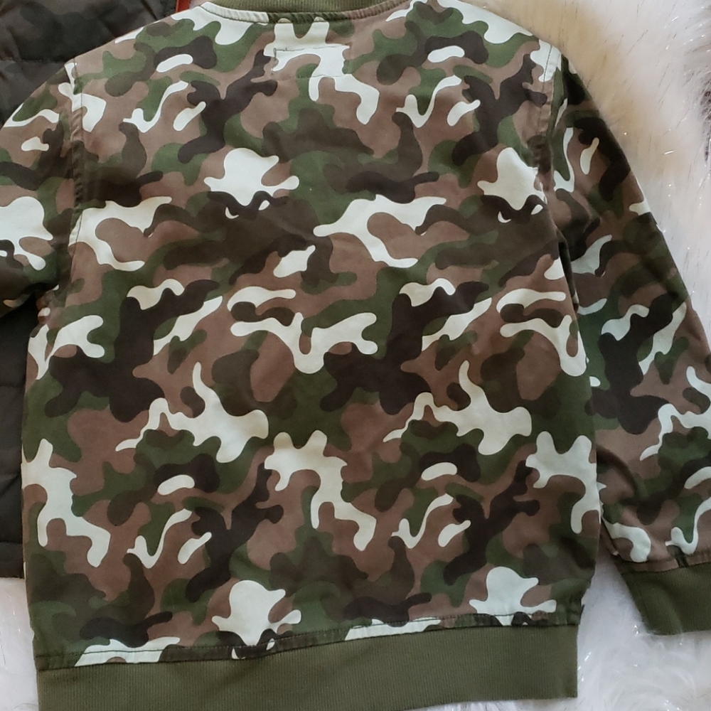 Boy's Gymboree Camo Jacket Sz 5-6